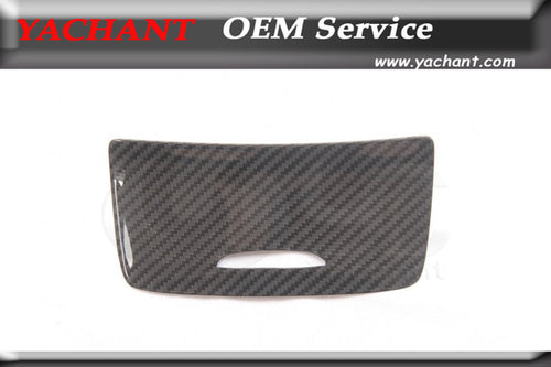 Dry Carbon Fiber Interior Trim Fit For 2014-2016 MB A CLA GLK Class A45 CLA45 GLA45 W176 W117 X156 LHD Ashtray Panel Cover