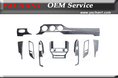 Car-Styling Auto Accessories Dry Carbon Fiber Interior Trim Kit Fit For 2015-2016 Mustang CN Ver. LHD Interior Trim Kit