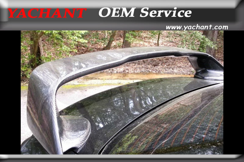 Car-Styling FRP Fiber Glass Rear Spoiler Fit For 2008-2012 Mitsubishi Lancer Evolution EVO X EVO10 OEM Style Trunk Spoiler Wing