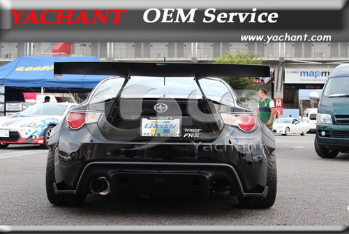 Car-Styling Fiber Glass Rear Trunk Spoiler Fit For Toyota GT86 FT86 ZN6 FRS BRZ ZC6 Gerddy X Rocket Bunny Ver.1 Style GT Wing