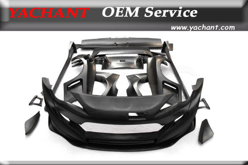 Car-Styling Full FRP Fiber Glass Bodykits Fit For 2012-2017 GT86 FT86 ZN6 FRS BRZ Greddy X Pandem Ver.3 Aero Style Wide Body Kit