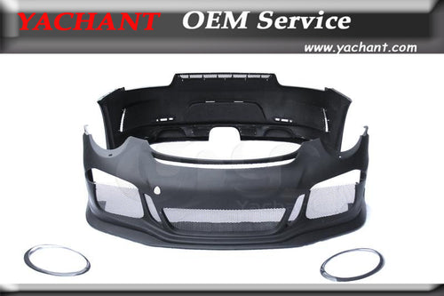 Car-Styling Fiber Glass Body Kits Center Exhaust Opening Fit For 12-14 Porsche 911 991 Carrera & Carrera S GT3-RS Style Bodykit
