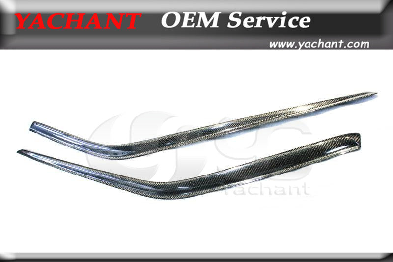 Car Accessory Car Styling Carbon Fiber CF Wind Deflector 2 Pcs Fit For 1989-1994 Skyline R32 GTS GTR Wind Deflector