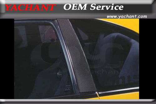 Car-Styling Carbon Fiber B-Pillar Cover Fit For 1999-2002 Skyline R34 GTR GTT B Pillar Cover Trim