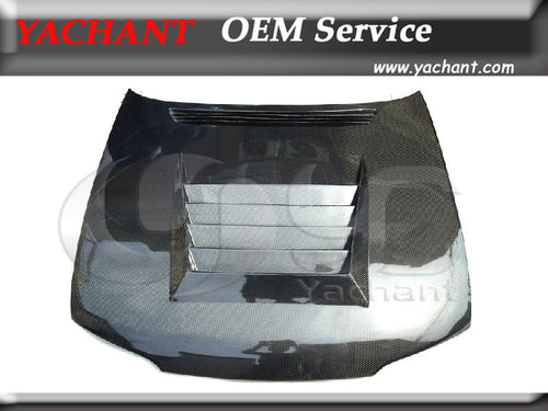Carbon Fiber CF Hood Bonnet Fit For 1995-1996 Skyline R33 GTS Spec 1 DM Style Hood Bonnet