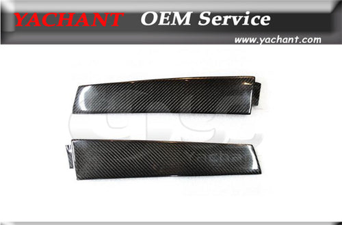 Car Styling Carbon Fiber CF B-Pillar Cover Fit For 1995-1998 Skyline R33 GTR GTS B Pillar Cover Trim