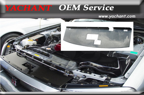 Car-Styling Carbon Fiber Cooling Panel Fit For 1999-2002 Skyline R34 GTR Cooling Panel