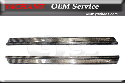 Car Accessory Car Styling Carbon Fiber Door Sill Plate Fit For 1995-1998 Skyline R33 GTR GTS Door Sill  Interior Cover Trim 2Pcs