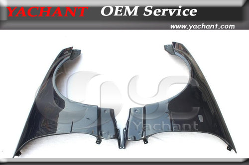 Carbon Fiber OEM Style Front Fender Fit For 1999-2002 Skyline R34 GTR
