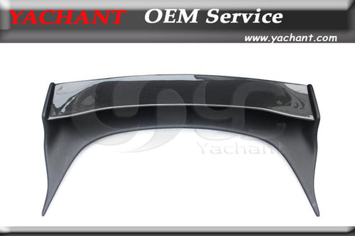 Carbon Fiber Rear Spoiler Blade with FRP Base Fit For 2002-2008 350Z Z33 VS3 Style CF Trunk Rear Spoiler Blade with FRP Base
