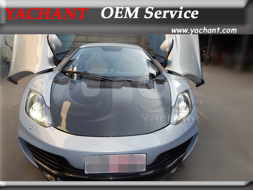 CF Carbon Fiber OEM Hood Bonnet Fit For 2011-2014  MP4 12-C 650S