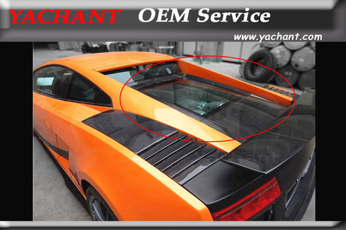 Car-Styling New Coming Carbon Fiber Rear Hatch Fit For 2003-2014 Gallardo LP550 LP560 LP570 Revozport Style Engine Hood Hatch