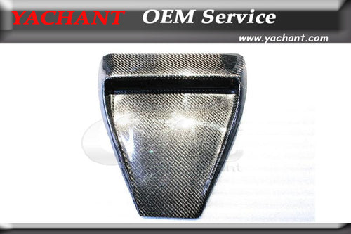 Car-Styling Carbon Fiber CF Hood Scoop Fit For 2008-2012 Mitsubishi Lancer EVO X EVO 10 CS Style Hood Scoop