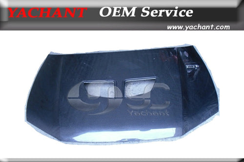 Car-Styling Carbon Fiber Front Hood Fit For 2001-2002 Mitsubishi Evolution Evo 7 OEM Style Hood Bonnet