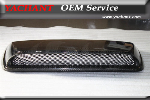 Car-Styling Carbon Fiber Front Bonnet Scoop Fit Fo 2004-2005 Subaru Impreza WRX/STI 8 GDA GDB STI Style Hood Air Scoop