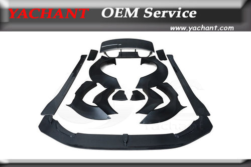 Car-Styling Carbon Fiber Body Kit Fit For 2014-2016 F80 M3 F82 F83 M4 LB LP LW Style Bodykit Front Lip Fender Kit Rear Spoiler