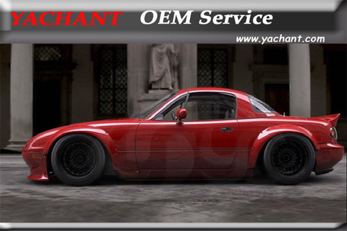 Car-Styling FRP Fiber Glass Body Kit Front & Rear Fender Flare 4Pcs Fit For 1989-1997 Miata MX5 NA Pandem Style Fender Kit