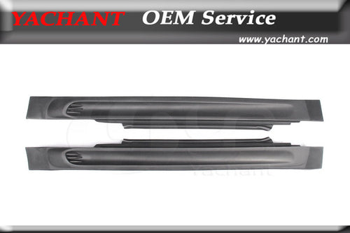 Car-Styling Carbon Fiber Bodykits Side Skirt Fit For 2006-2013 R56 R57 R58 R59 John Cooper Works Style Side Skirts