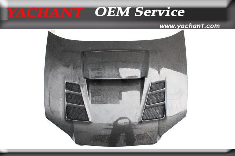 Car-Styling Carbon Fiber Front Hood Fit For 2004-2005  Impreza WRX STI 8th VS Style Hood Bonnet
