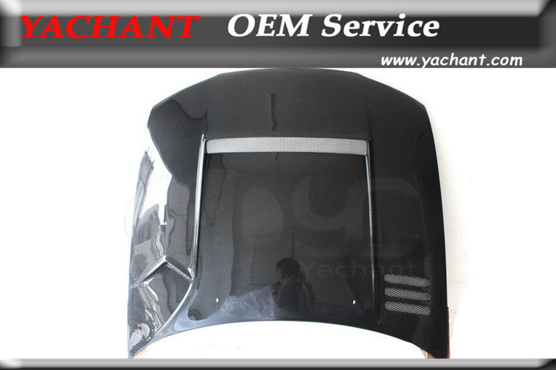 Car-Styling Carbon Fiber Hood Bonnet Fit For 1995-1998 Skyline R33 GTR Top Secret Style Front Hood