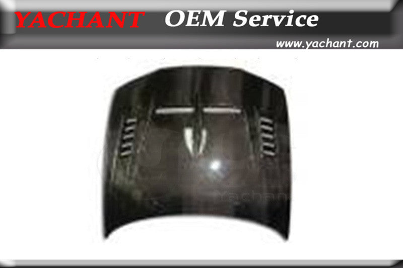 Car-Styling Carbon Fiber Hood Bonnet Fit For 1995-1998 Skyline R33 GTR ES-Style Front Hood