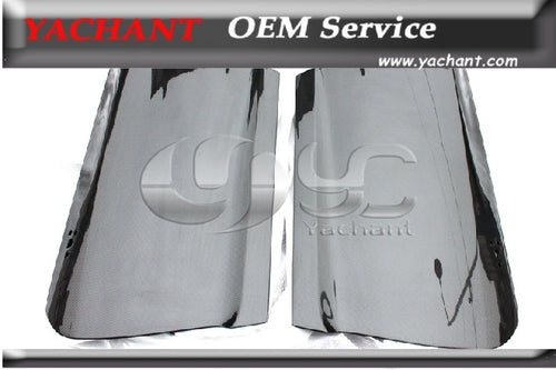 Car-Styling Carbon Fiber Exterior Door Replacement 2Pcs Fit For 2008-2015 R35 GTR CBA DBA R35 G-TR OEM Style Doors