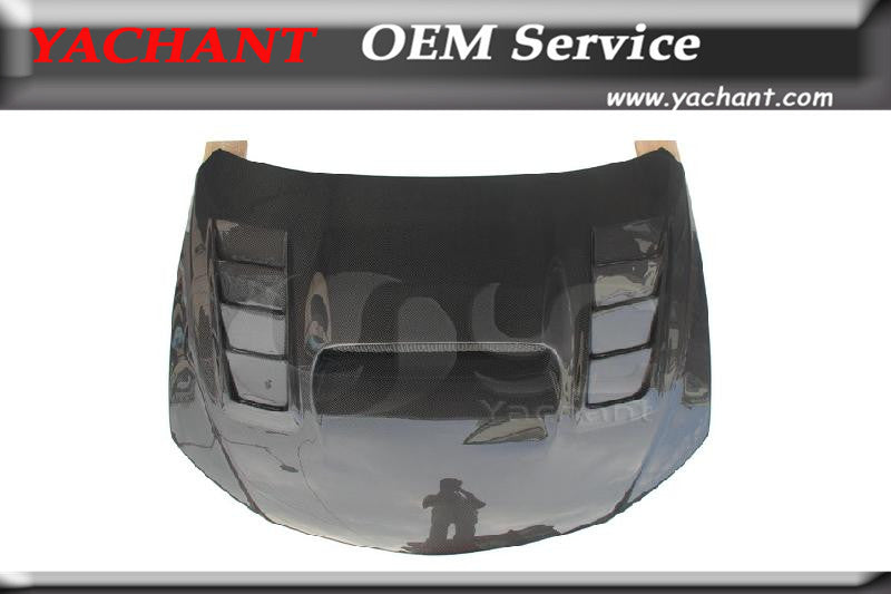 Car Styling Carbon Fiber Front Hood Bonnet Fit For 2008-2014 Subaru Impreza GRB GVB WRX STI VS Style Hood Bonnet