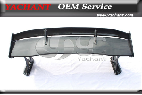 Carbon Fiber VTX Type5 Rear Spoiler 1500MM GT Wing with FRP Legs Fit For 2008-2012 Mitsubishi Lancer Evolution EVO X