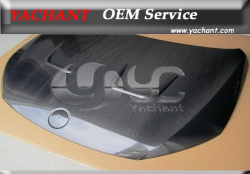 Carbon Fiber Vented Style Hood Bonnet Fit For Volkswagen Scirocco