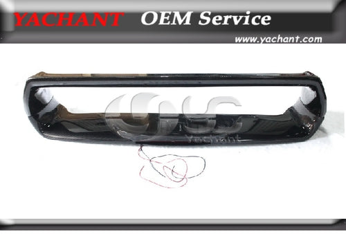 Carbon Fiber STI Style Rear Spoiler with Brake Light Fit For 1998-2000 Subaru Impreza WRX6 GC8