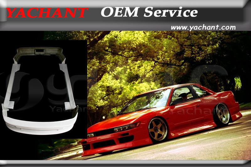 Cat-Styling FRP Fiber Glass Bodykit Fit For 1989-1994 S13 Silvia PS13 VERTEX Style Body Kit Front Bumper Rear Bumper Side Skirts