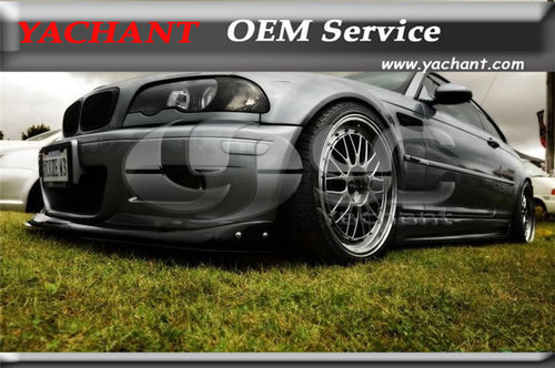 Carbon Fiber  Front Lip  AC Schnitzer Style Front Lip Fit For 00-06 E46 M3