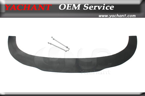 Car Styling  Auto Accessories FRP Fiber Glass Universal Front Bumper Lip with Rods Fit For All Brand Car Front Lip Protector