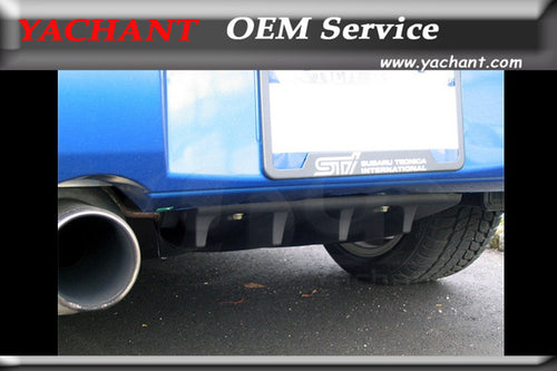 Car-Styling Carbon Fiber Rear Bumper Diffuser Fit For 2002-2007 Subaru Impreza 7-9th WRX STI Rear Diffuser