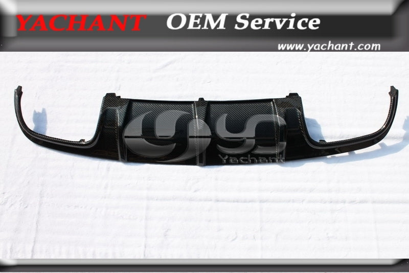 Carbon Fiber OEM Style Rear Diffuser Fit For 2008-2010 Mercedes Benz W204 C63 AMG