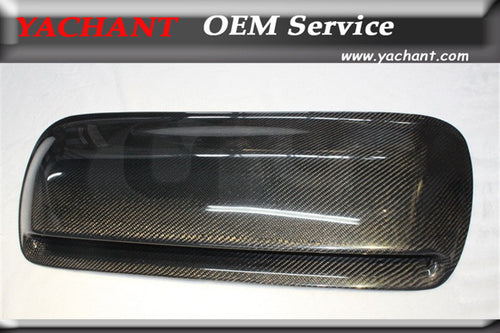 Car-Styling Carbon Fiber Front Bonnet Scoop Fit For 2006-2007 Subaru Im preza WRX/STI 9 GDA GDB OEM Style Hood Air Scoop