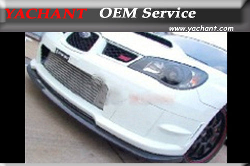 Car-Styling Carbon Fiber / FRP Fiber Glass Front Bumper Lip Fit For 2006-2007 Subaru Impreza WRX 9 STI Front Lip