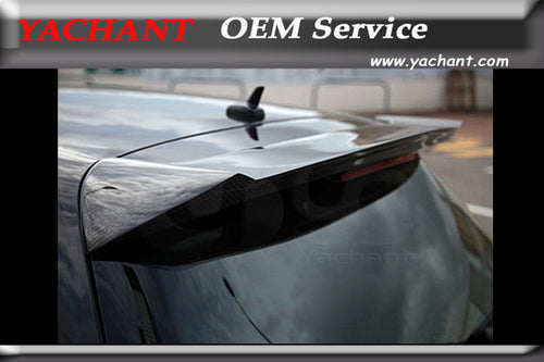 Car-Styling FRP Fiber Glass Rear Roof Spoiler Fit For 2009-2012 VW GOLF MK 6 GTI OSIR Style Rear Roof Spoiler Wing