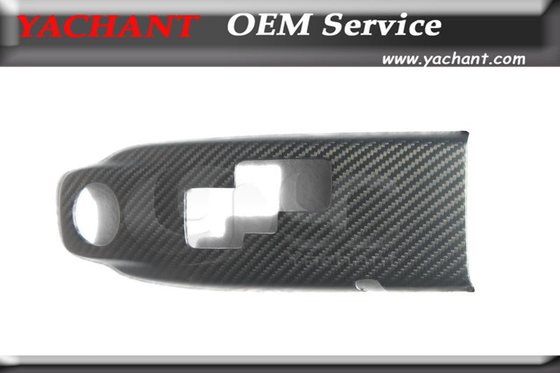 Car Styling Dry Carbon Fiber Matte Finish Interior Trim Fit For 2008-2015 R35 GTR GTR35 GT-R CBA DBA Gear Surround Trim