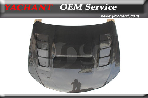 Car Styling Shipped to Airport Carbon Fiber Hood Bonnet Fit For 2008-2014 Subaru Impreza GRB GVB WRX STI VS Style Hood Bonnet