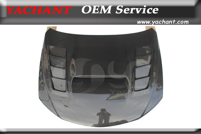 Car Styling Shipped to Airport Carbon Fiber Hood Bonnet Fit For 2008-2014 Subaru Impreza GRB GVB WRX STI VS Style Hood Bonnet