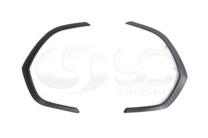 Car-Styling Dry Carbon Fiber 14Pcs Fit For 14-16 Corvette C7 Interior Trim Kit Control Panel Cover Steering Wheel Door Handle