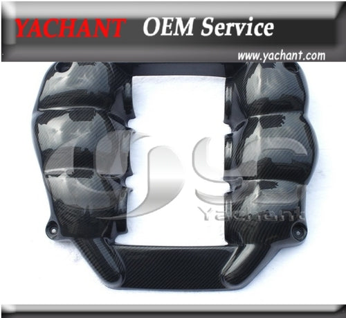Carbon Fiber Mines Style Engine Cover Fit For 2008-2013 Nissan R35 GTR VR38DETT