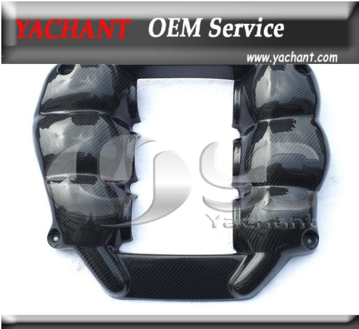 Carbon Fiber Mines Style Engine Cover Fit For 2008-2013 Nissan R35 GTR VR38DETT