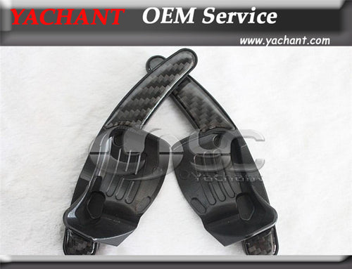 Carbon Fiber Black Steering Wheel Shift Paddles Fit For Volkswagen Scirocco magotan 6 / CC Golf GTI/R20 Modified Dedicated