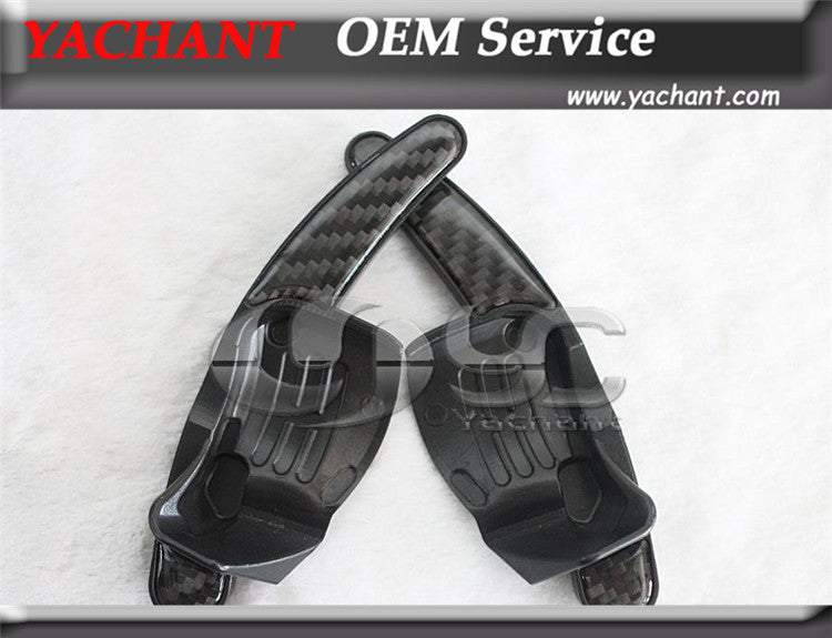 Carbon Fiber Black Steering Wheel Shift Paddles Fit For Volkswagen Scirocco magotan 6 / CC Golf GTI/R20 Modified Dedicated