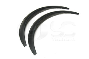 Car-Styling ABS Universal Fender Flare Wheel Arch 2Pcs 840mm 360mm 70mm For All Model After Modify DIY w/ Screws Nuts