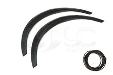 Car-Styling ABS Universal Fender Flare Wheel Arch 2Pcs 840mm 360mm 70mm For All Model After Modify DIY w/ Screws Nuts