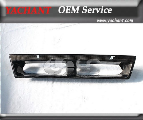 Carbon Fiber CS Style Centre Ducts Fit For 2008-2010 Subaru Impreza GRB STI Hatchback OEM Front Bumper