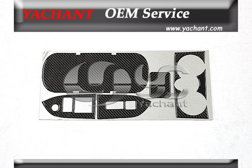 Black Carbon Interior Trim Fit For Subaru BRZ ZC6 Toyota FR-S FT86 ZN6 GT86 LHD